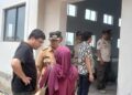Camat Margorejo Arif Fadillah (tengah) bersama rombongan pejabat Pemkab Pati meninjau lokasi pabrik tas PT Fuhua Travel Goods yang berada di Jalan Lingkar Selatan (JLS) turut Desa Penambuhan, Margorejo Pati, Senin 5 Januari 2026. (Lingkarnews Network)