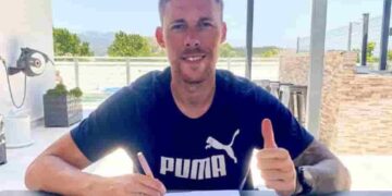 Pemain sepak bola asal Spanyol, José Luis Espinosa Arroyo (Tiri), resmi bergabung dengan Persijap Jepara menghadapi putaran kedua BRI Super League. (Tomi Budianto/Lingkarjateng.id)