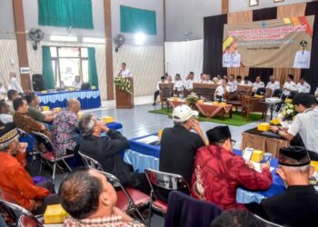 Wali Kota Salatiga Arahkan Pembangunan di Sidomukti Usung Ekonomi Lokal 27 Suasana Musrenbang Kecamatan Sidomukti, Kota Salatiga tahun 2027 pada Rabu, 21 Januari 2026. (Prokompim Setda Salatiga/Lingkarjateng.id)