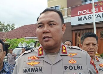 Wacana Polri di Bawah Kementerian, Kapolres Blora Tegak Lurus Bersama Kapolri 25 Kapolres Blora AKBP Wawan Andi Susanto. (Eko Wicaksono/Lingkarjateng.id)