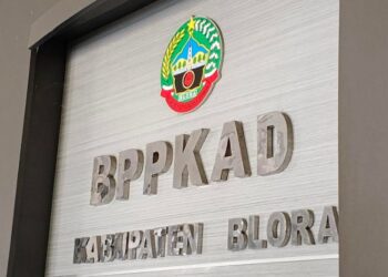 Gedung BPPKAD Blora. (Eko Wicaksono/Lingkarjateng.id)