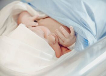 Ilustrasi bayi baru lahir. (Canva)