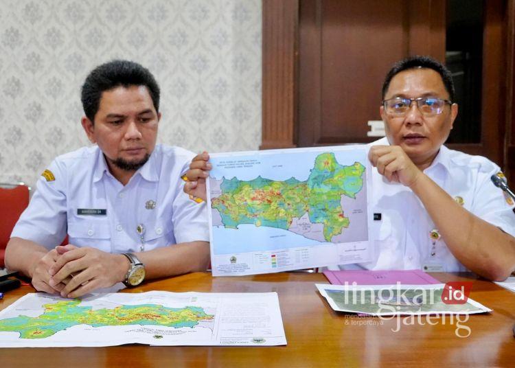 ESDM Jateng Tegaskan Longsor Lereng Gunung Slamet Bukan Dampak Penambangan 25 Kepala Dinas ESDM Jawa Tengah Agus Sugiharto memberikan keterangan, Rabu, 28 Januari 2026. (Humas Pemprov Jateng/Lingkarjateng.id)