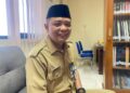 Kepala Dinas Sosial Pemberdayaan Perempuan, Perlindungan Anak, Pengendalian Penduduk dan Keluarga Berencana (Dinsos P3AP2KB) Kabupaten Kudus, Putut Winarno. (Fahtur Rohman/Lingkarjateng.id)