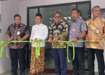 Peresmian Puskesmas Pembantu Desa Colo, Kecamatan Dawe, Kabupaten Kudus pada Jumat, 9 Januari 2026. (Nisa Hafizhotus S/Lingkarjateng.id)