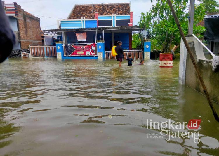 Update Banjir Pati, 12 Kecamatan Masih Terdampak 25 Banjir yang melanda Kabupaten Pati. (Lingkarnews Network)
