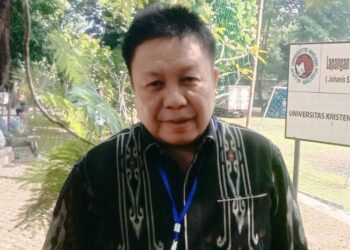 Ketua DPRD Kota Salatiga Dance Ishak Palit. (Angga Rosa/Lingkarjateng.id)