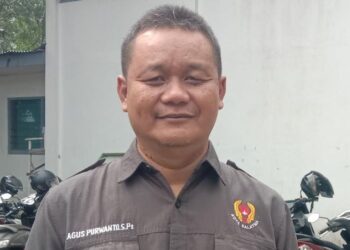 Ketua KONI Salatiga, Agus Purwanto. (Angga Rosa/Lingkarjateng.id)