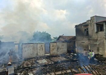 2 Rumah di Jaken Pati Terbakar, Diduga Dibakar Anak Karena Konflik Keluarga