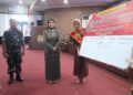 Bupati Kendal, Dyah Kartika Permanasari, menghadiri Deklarasi dan Pengukuhan Forum Kendal Bersatu di Gedung Paripurna DPRD Kendal pada Jumat, 6 Februari 2026 sore. (Anik Kustiani/Lingkarjateng.id)