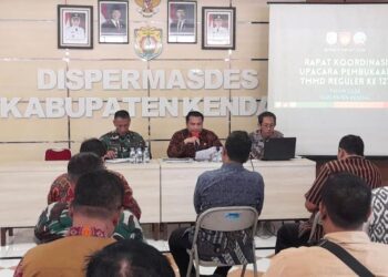 Dispermasdes Kendal dan Kodim Siapkan Pelaksanaan TMMD Reguler 2026