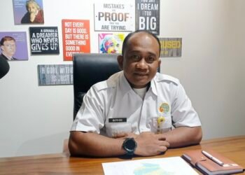 Kepala Sub bagian Tata Usaha BPN Blora, Elvyn Bina Eka Kusuma. Foto : Eko Wicaksono/Lingkar Jateng