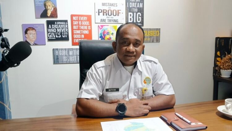 Kepala Sub bagian Tata Usaha BPN Blora, Elvyn Bina Eka Kusuma. Foto : Eko Wicaksono/Lingkar Jateng