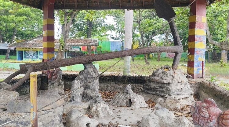 Dibalik Cerita Mistis Jangkar Dampo Awang Rembang, Dipercaya Miliki Penjaga 25 Jangkar Dampo Awang di kawasan Taman Kartini Kabupaten Rembang. Foto : Dok. Lingkar Jateng