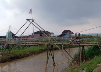 Jembatan Darurat di Tambaksari Semarang Selesai Dibangun, Warga Tak Lagi Terisolir