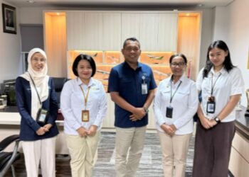 Pertemuan Kementerian Perlindungan Pekerja Migran Indonesia (KP2MI) bersama Plt. Kepala Balai Jawa Tengah dan General Manager InJourney. (Dok. for Lingkarjateng.id)
