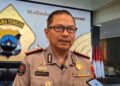 Polda Jateng Konfirmasi KPK Periksa 3 Saksi Kasus Bupati Pati Nonaktif Sudewo 36 Kabid Humas Polda Jateng, Kombes Pol Artanto, memberi keterangan kepada awak media di Mapolda Jateng, Semarang, Senin, 2 Februari 2026. (Rizky Syahrul Al-Fath/Lingkarjateng.id)