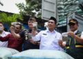 Kasus Penyelundupan 90,2 Ton Kratom, Wagub Jateng Dukung Penegakan Hukum 28 Wakil Gubernur Jawa Tengah, Taj Yasin Maimoen (kedua kanan), menghadiri konferensi pers pengungkapan kasus penyelundupan kratom di Tempat Penimbunan Pabean Bea Cukai Tanjung Emas, Kota Semarang pada Rabu, 25 Februari 2026. (dok for Lingkarjateng.id)