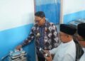 Ketua Satgas MBG sekaligus Plt Bupati Pati, Risma Ardhi Chandra, meninjau fasilitas SPPG Yayasan Masda Putra Abadi di Desa Pegandan Kecamatan Margorejo pada Jumat, 6 Februari 2026. (Lingkarnews Network)