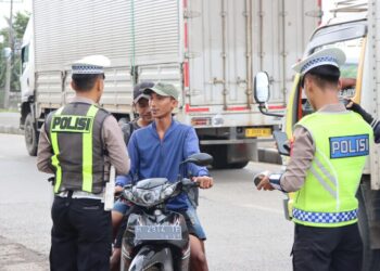 Sejumlah Pemotor di Jalan Lingkar Kaliwungu Kendal Terjaring Operasi Keselamatan Candi 2026