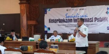 Sosialisasi Keterbukaan Informasi Publik (KIP) di Aula Gedung OPD Bersama lantai 3 Kabupaten Jepara pada Rabu, 4 Februari 2026. (Tomi Budianto/Lingkarjateng.id)