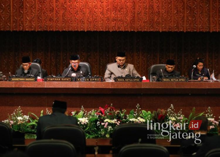 Mohammad Saleh Minta BUMD Lebih Optimal Dongkrak PAD Jateng 26 Rapat paripurna DPRD Jateng