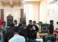 Saksi Ahli JPU Absen, Sidang Botok dan Teguh AMPB Ditunda 26 Suasana sidang yang ditunda dalam perkara dengan terdakwa Supriyono alias Botok dan Teguh Istiyanto di Pengadilan Negeri (PN) Pati, Senin, 2 Februari 2026. (Lingkarnews Network/Lingkarjateng.id)