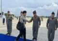 Wakil Presiden (Wapres) Gibran Rakabuming Raka tiba di Helipad Lapangan Desa Talok, Kecamatan Pangkah, Kabupaten Tegal, Jumat, 6 Februari 2026. (Humas Sekretariat Wapres RI)