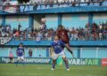Pertandingan Persiku melawan Persipura di Stadion Wergu Wetan Kudus pada 30 Januari 2026 lalu. Foto: Nisa Hafizhotus Syarifa / Lingkar