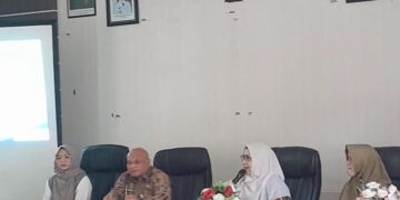Kegiatan lokakarya pemangku kepentingan untuk kebijakan dan peningkatan kesadaran tentang pengendalian tembakau di Aula Dinas Kesehatan, Selasa, 3 Februari 2026. (Anik Kustiani/Lingkarjateng.id)