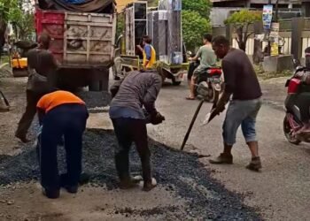 Usai Ditambal Warga, Pemkab Pati Siapkan Rp11 Miliar Tangani Jalan Pati-Tanjang