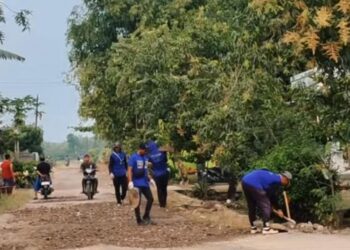 Kastomo Kawal Pembangunan Jalan Dukoh–Kudur Pati, Akses Antar Desa Kini Makin Lancar