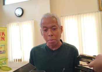 Dekan Fakultas Ilmu Teknologi dan Lingkungan Soegijapranata Catholic University (SCU) Semarang, Benny Danang Setianto. (Rizky Syahrul/Lingkarjateng.id)