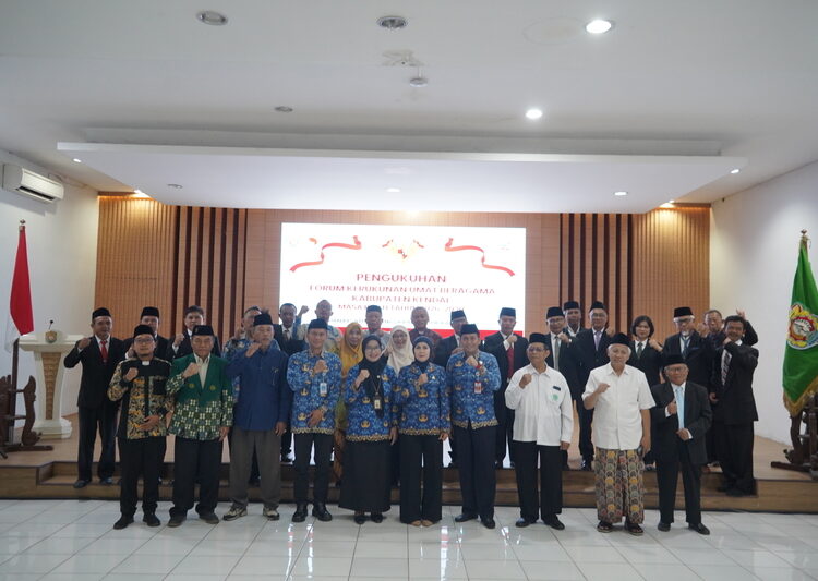 Rangkaian kegiatan pengukuhan FKUB periode 2026-2027, Selasa (17/3). Foto: Anik Kustiani/Lingkar