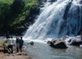 2 Wisatawan Tenggelam di Air Terjun Batu Bobot Jepara 28 Lokasi kejadian korban tenggelam di Air Terjun Batu Bobot, Desa Somosari, Kecamatan Batealit, Kabupaten Jepara pada Sabtu, 28 Maret 2026. (Tomi Budianto/Lingkarjateng.id)