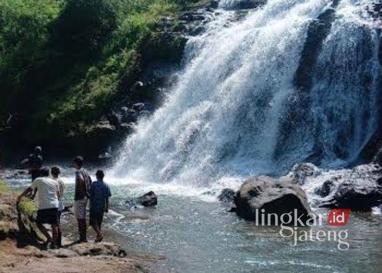 2 Wisatawan Tenggelam di Air Terjun Batu Bobot Jepara 25 Lokasi kejadian korban tenggelam di Air Terjun Batu Bobot, Desa Somosari, Kecamatan Batealit, Kabupaten Jepara pada Sabtu, 28 Maret 2026. (Tomi Budianto/Lingkarjateng.id)