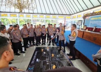 Siagakan 400 Personel Gabungan, Polres Batang Siap Amankan Mudik Lebaran 2026. Foto : Fian/lingkarjateng