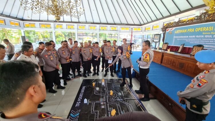 Siagakan 400 Personel Gabungan, Polres Batang Siap Amankan Mudik Lebaran 2026. Foto : Fian/lingkarjateng