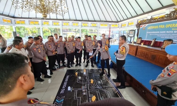 Siagakan 400 Personel Gabungan, Polres Batang Siap Amankan Mudik Lebaran 2026. Foto : Fian/lingkarjateng