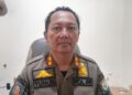 Kepala Seksi Penyidikan dan Penindakan pada Satuan Polisi Pamong Praja (Satpol PP) Kabupaten Kendal, M. Yunus Fahmi, saat diwawancara pada Senin, 30 Maret 2026. (Anik Kustiani/Lingkarjateng.id)