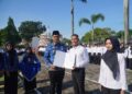 Bupati Jepara, Witiarso Utomo, saat melantik PPPK paruh waktu pada Desember 2025 lalu. (Tomi Budianto/Lingkarjateng.id)
