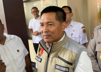 Direktur Reserse Kriminal Khusus Polda Jateng, Kombes Pol Djoko Julianto. (Rizky Syahrul Al-Fath/Lingkarjateng.id)