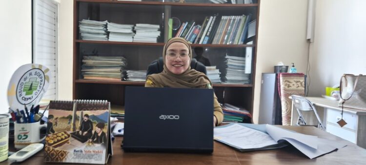 Direktur RSUD dr. R. Soeprapto Cepu  Wilys Yuniarti. Foto: Eko Wicaksono / Lingkar