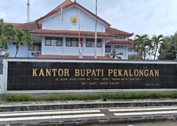 Kantor Bupati Pekalongan. (Fahri Akbar/Lingkarjateng.id)