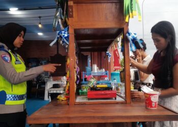 Angkringan Gratis di Rest Area 389 B Kabupaten Kendal Jadi Favorit Pemudik