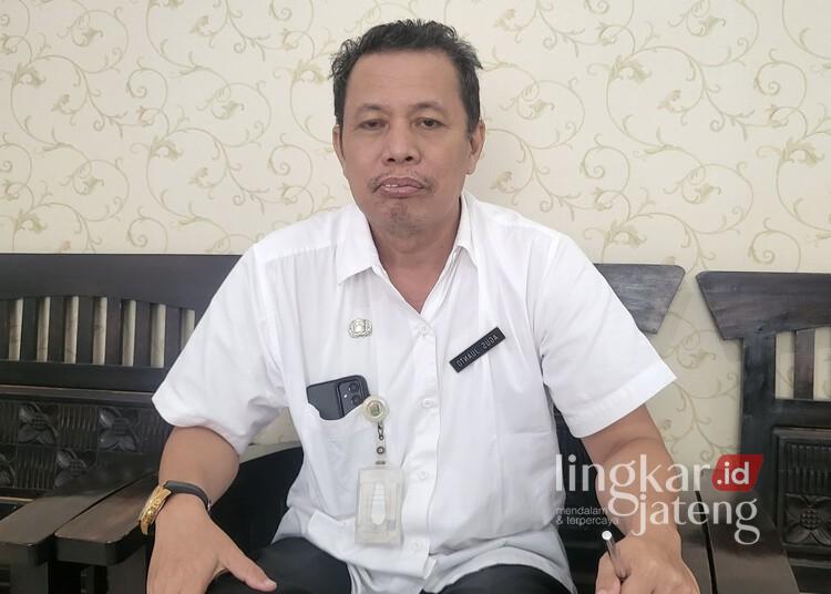 Disnaker Kudus Buka Posko Pengaduan THR, Pekerja Bisa Konsultasi 25 Kepala Bidang Hubungan Industrial dan Perselisihan Ketenagakerjaan Disnaker Kudus, Agus Juanto. (Mohammad Fahtur Rohman/Lingkarjateng.id)