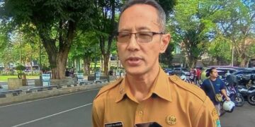 Kepala Dinas Kesehatan Kota Salatiga Prasit Al Hakim. (Angga Rosa/Lingkarjateng.id)