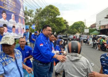 Ramadhan Berbagi, Fraksi Demokrat DPRD Pati Bagikan 500 Paket Takjil