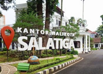 POTRET: Kompleks kantor Pemerintah Kota Salatiga. (dok for Lingkarjateng.id)