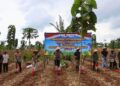 Pelaksanaan tanam jagung serentak kuartal I tahun 2026 di Desa Kedungsuren, Kecamatan Kaliwungu Selatan, Kabupaten Kendal, Sabtu, 7 Maret 2026. (Dok. for Lingkarjateng.id)